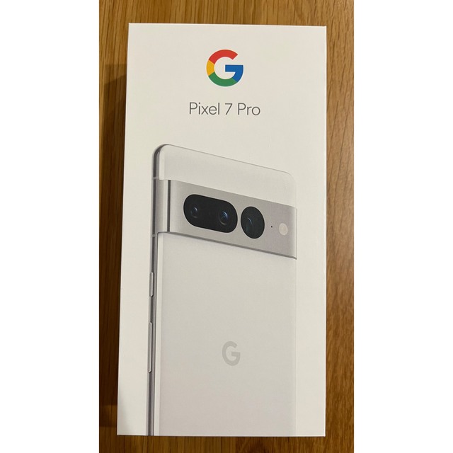 Google pixel 7 Pro Snow 128GBスマートフォン/携帯電話