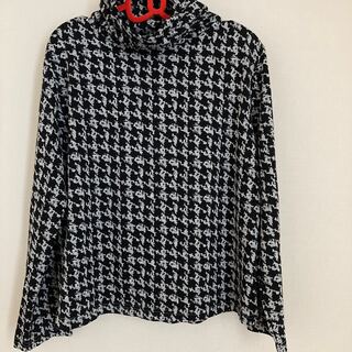 プルオーバー　カットソー　トップス　タートルネックセーター長袖シャツ3Lサイズ(カットソー(長袖/七分))
