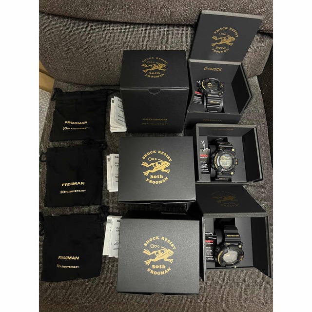 小物などお買い得な福袋 G-SHOCK 3個セット - G-SHOCK FROGMAN 新品 GW