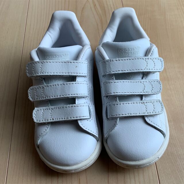 adidas(アディダス)のひろさん専用adidas スタンスミス キッズ/ベビー/マタニティのベビー靴/シューズ(~14cm)(スニーカー)の商品写真