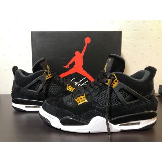 ナイキ(NIKE)の美品 Nike Air Jordan4 Retoro Royalty スニーカー(スニーカー)