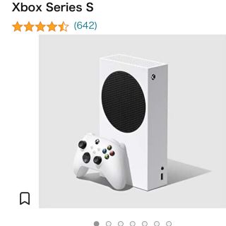 エックスボックス(Xbox)のxbox シリーズs 新品未開封　最安値(家庭用ゲーム機本体)