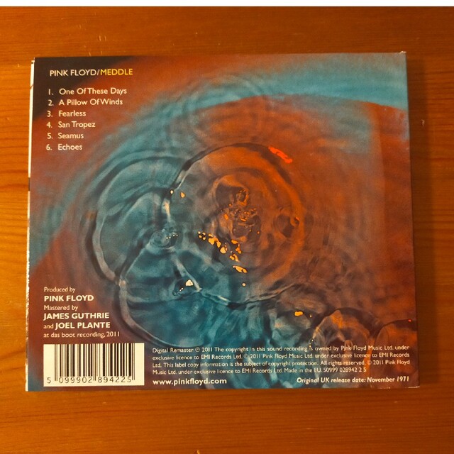 Pink Floyd　/　Meddle エンタメ/ホビーのCD(ポップス/ロック(洋楽))の商品写真