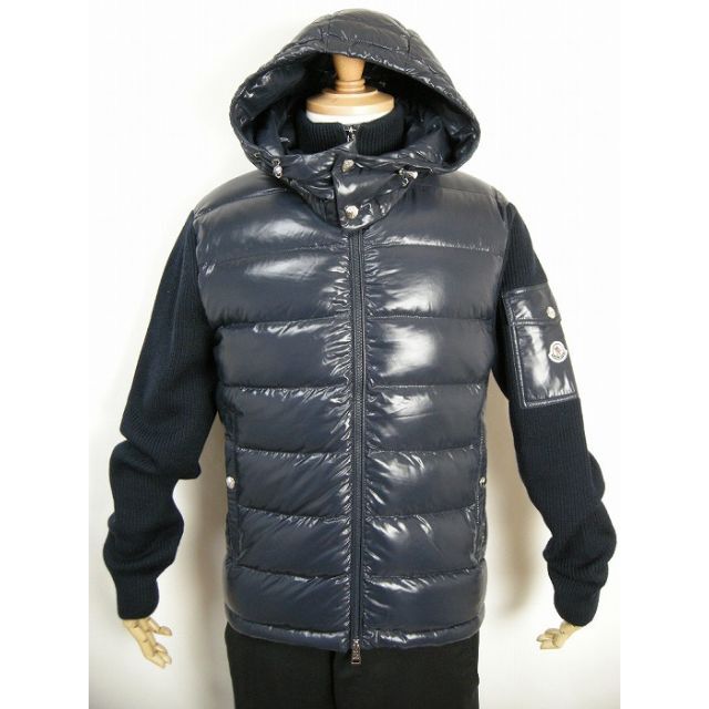 MONCLER(モンクレール)のサイズXXL◆新品◆モンクレール MA-1型ニットダウンジャケット メンズ メンズのジャケット/アウター(ダウンジャケット)の商品写真