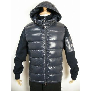 モンクレール(MONCLER)のサイズXXL◆新品◆モンクレール MA-1型ニットダウンジャケット メンズ(ダウンジャケット)