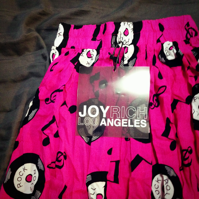JOYRICH - JOYRICH♡レコード柄ロングスカートの通販 by