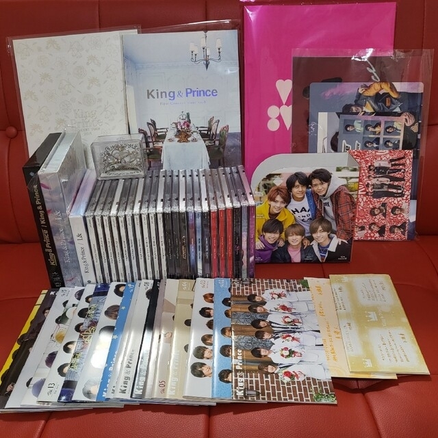 King & Prince キンプリ CD FC会報 グッズ まとめ売りエンタメ/ホビー