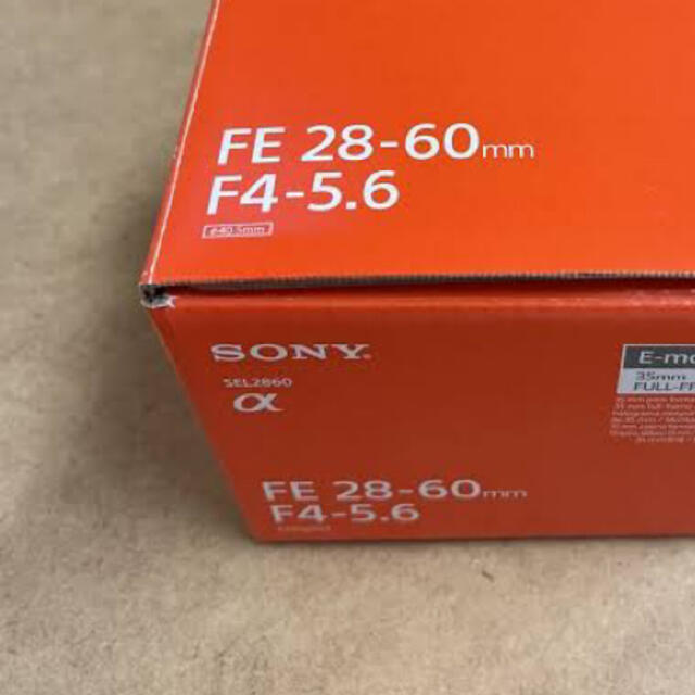 SONY FE 28-60mm F4-5.6 新品未使用品