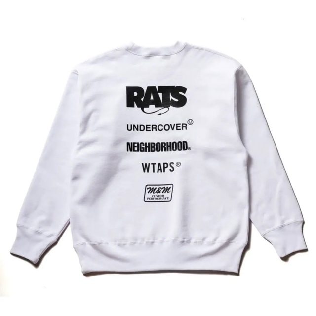 RATS FULL BLOOD CREW NECK SWEAT wtaps L-