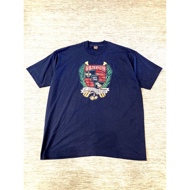 FRUIT OF THE LOOM(フルーツオブザルーム)のFruits of the loom Tシャツ　カレッジ　Vintage メンズのトップス(Tシャツ/カットソー(半袖/袖なし))の商品写真