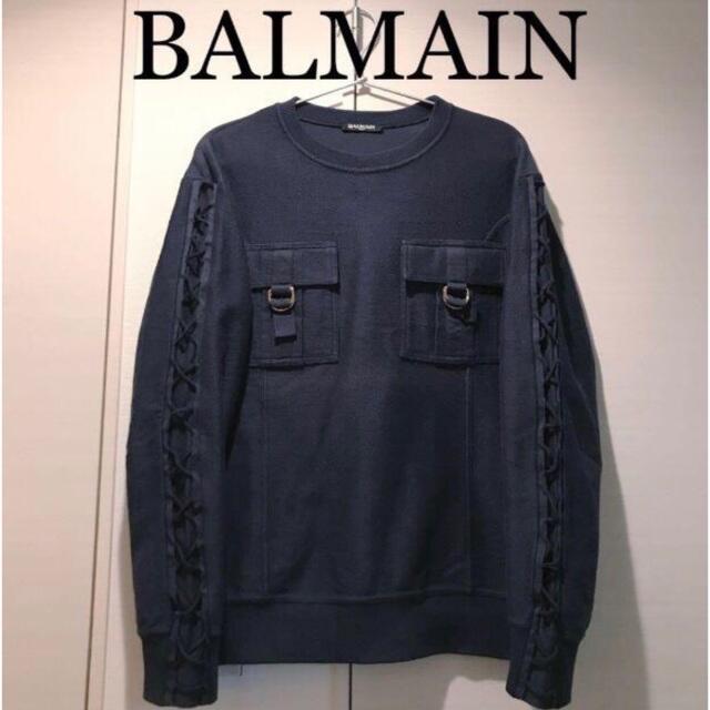 BALMAIN(バルマン)のBALMAIN トレーナー メンズのトップス(Tシャツ/カットソー(七分/長袖))の商品写真