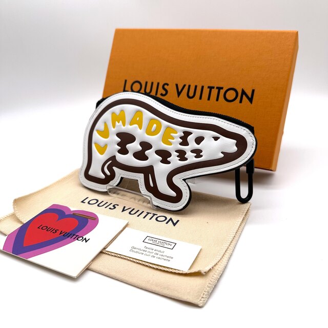 LOUIS VUITTON(ルイヴィトン)の【美品】ルイヴィトン ダミエ エベヌ ジャイアント NIGO コインケース  メンズのファッション小物(コインケース/小銭入れ)の商品写真