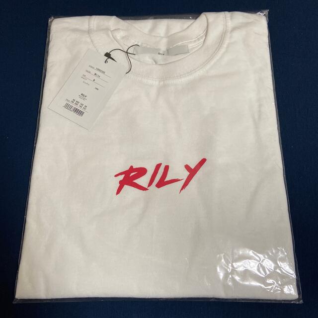 今市隆二 RILY ロンT ホワイト メンズのトップス(Tシャツ/カットソー(七分/長袖))の商品写真
