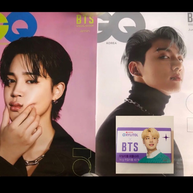BTS GQ ポスター ジミン ジョングク キシリトール propar.com.ar