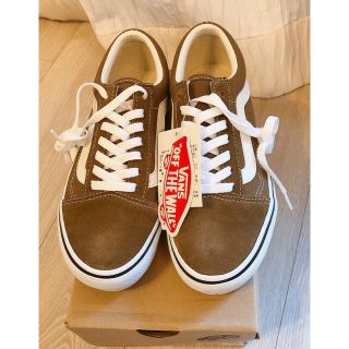 ヴァンズ(VANS)の【新品】VANS オールドスクール　dx  breen ブラウン 22.5(スニーカー)