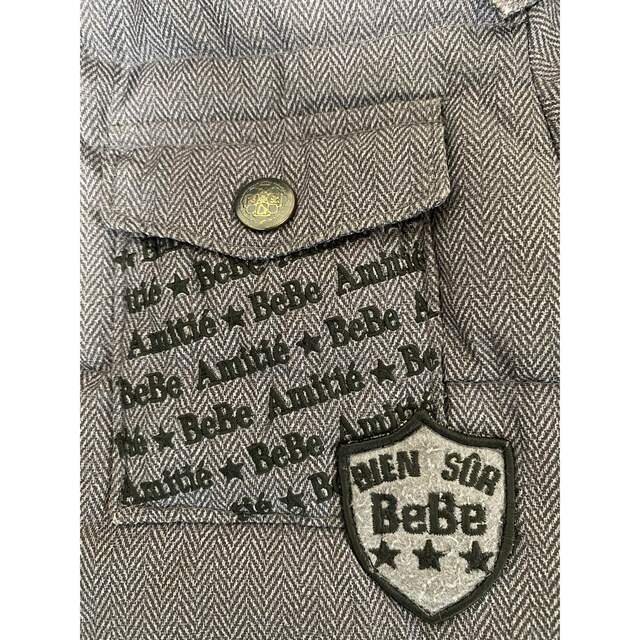 BeBe(ベベ)のBeBe 130cm ダウンジャケット　男の子 キッズ/ベビー/マタニティのキッズ服男の子用(90cm~)(ジャケット/上着)の商品写真