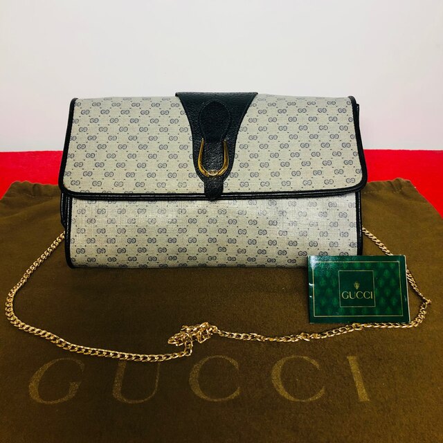 Gucci(グッチ)の 【美品】☆GUCCI  OLD  Vintage "GG" マイクロショルダー レディースのバッグ(ショルダーバッグ)の商品写真