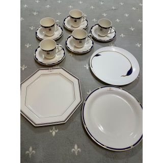 ジバンシィ(GIVENCHY)のジバンシイ ジバンシー コーヒーカップアンドソーサー 大皿 セット 食器(食器)