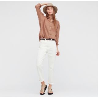 ユニクロ(UNIQLO)のUNIQLO  プレミアムリネンシャツ(シャツ/ブラウス(長袖/七分))