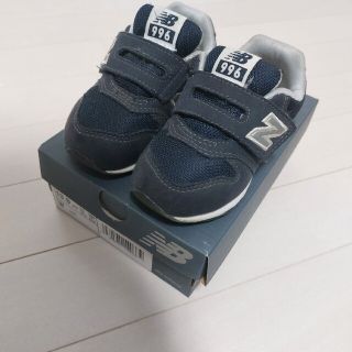 ニューバランス(New Balance)のニューバランス　13センチ　ネイビー紺　996 美品(スニーカー)