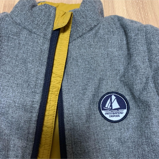 PETIT BATEAU(プチバトー)の【プチバトー】4way リバーシブルジャケット　アウター　3Aサイズ キッズ/ベビー/マタニティのキッズ服男の子用(90cm~)(ジャケット/上着)の商品写真