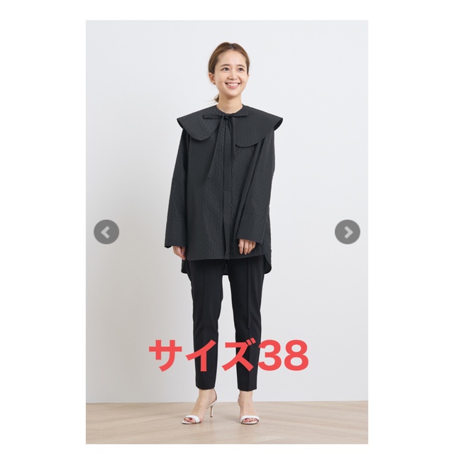 ピンタックストレッチパンツ【2022AW】サイズ38❗️