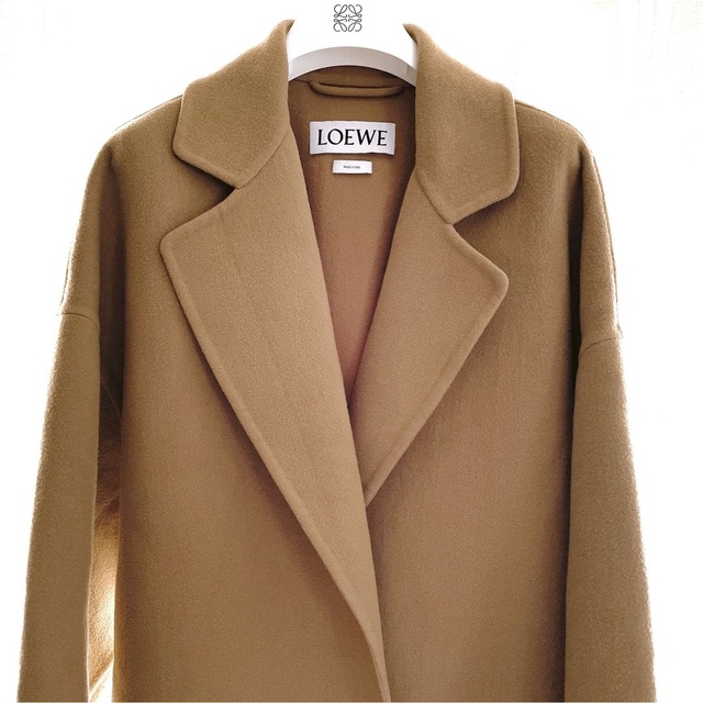 LOEWE ロエベ ロングコート アウター ウール カシミヤ 定番 現行完売