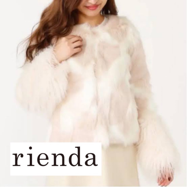 rienda - ❤︎riendaファーコート❤︎の通販 by みーちん's shop ...
