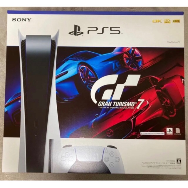 家庭用ゲーム機本体【新品未使用】PS5 最新型 CFI-1200A01 GT7同梱版