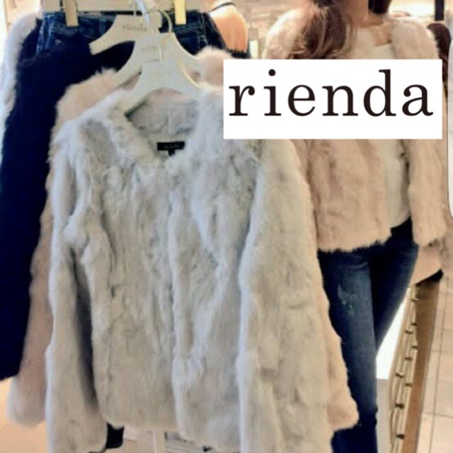 rienda - ❤︎riendaファーコート❤︎の通販 by みーちん's shop