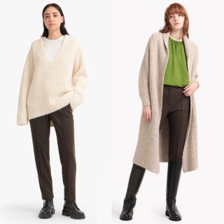 セオリーリュクス(Theory luxe)のおまとめ価格 luxe 21AW 完売 ウォッシャブル テーパードパンツ 新品(クロップドパンツ)