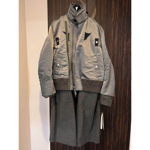 sacai サカイ  コート 22aw