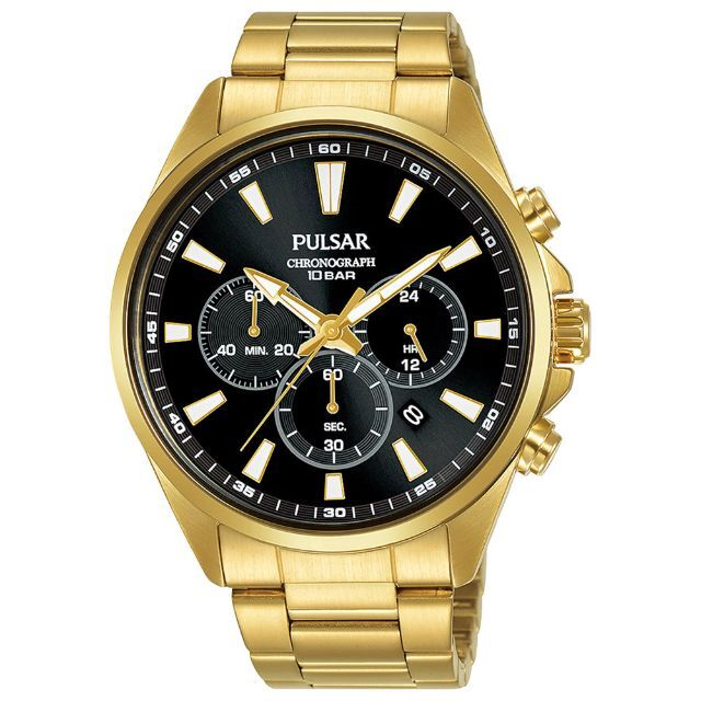 SEIKO(セイコー)のSEIKO PULSAR PT3A40X1 セイコー パルサー ゴールド 腕時計 メンズの時計(腕時計(アナログ))の商品写真