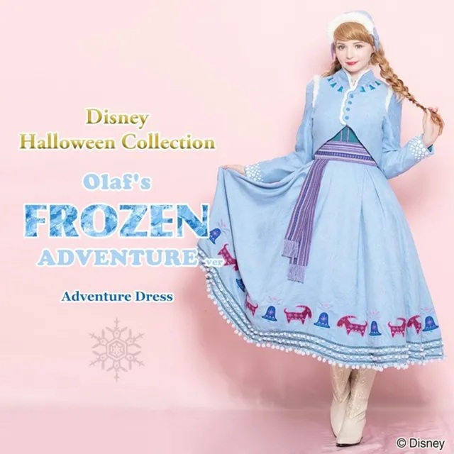 Olaf's Frozen Adventure Dress Anna ver.