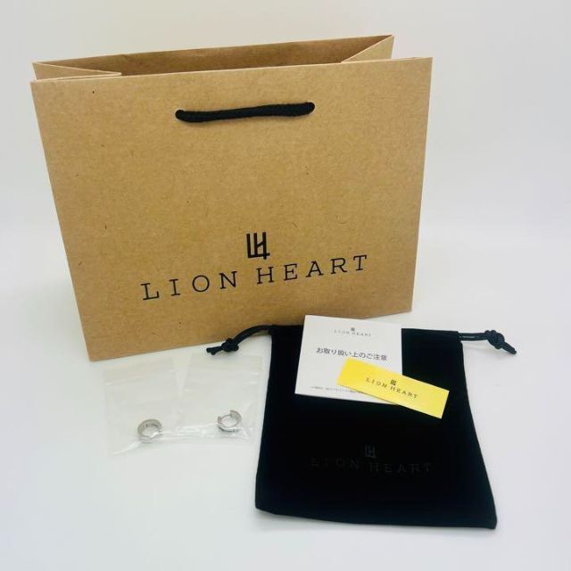 LION HEART ライオンハート ピアス LHMP001NS 2点 両耳用