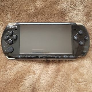 プレイステーションポータブル(PlayStation Portable)のSONY PSP-3000 ブラック ジャンク(携帯用ゲーム機本体)