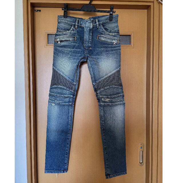 28サイズ 15SS BALMAIN バイカー デニム | labiela.com