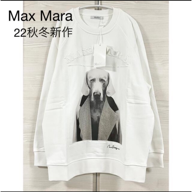 Max Mara(マックスマーラ)の新品未使用マックスマーラMaxMara☆2022AW新作コットンスウェットシャツ レディースのトップス(トレーナー/スウェット)の商品写真