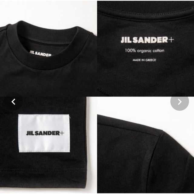 Jil Sander(ジルサンダー)のジルサンダー JIL SANDER2022年秋新作 ロゴラベル ロングTシャツ② メンズのトップス(Tシャツ/カットソー(七分/長袖))の商品写真