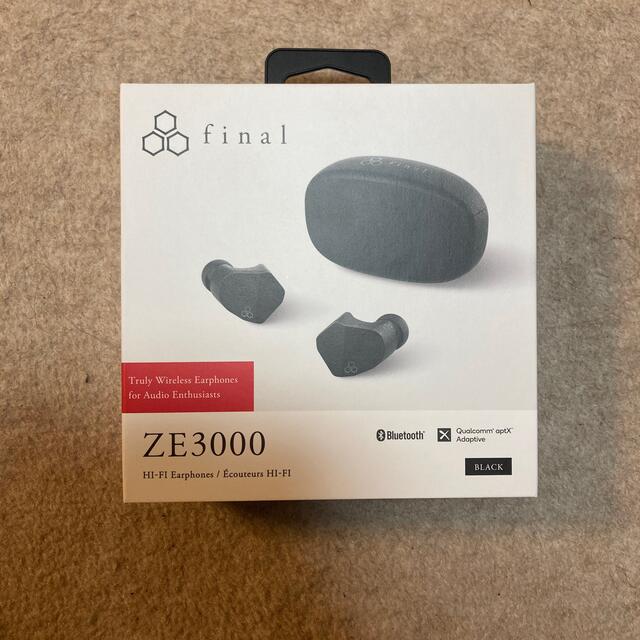 ワイヤレスイヤホン final ZE3000 BLACKの通販 by ゆう's shop|ラクマ