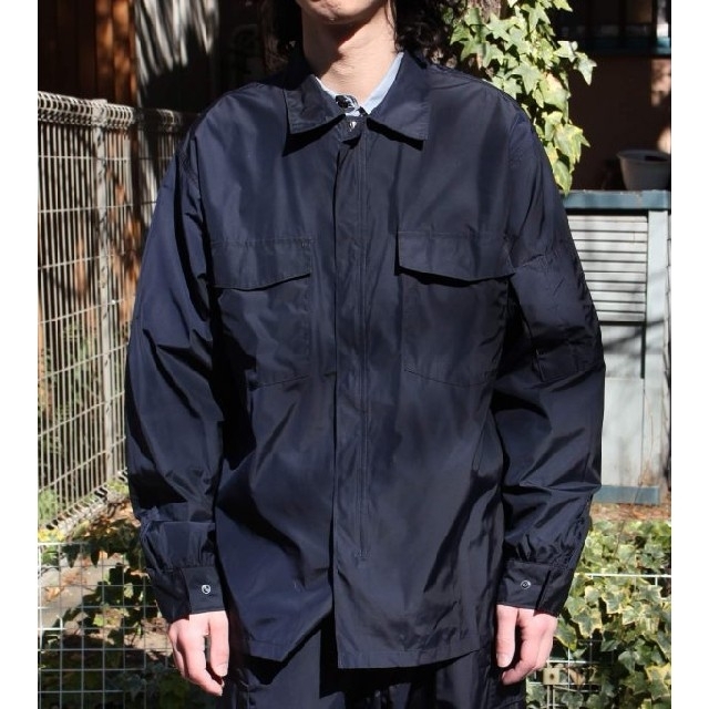 AURALEE(オーラリー)のAURALEE オーラリー LIGHT NYLON ZIP SHIRTS 4 メンズのトップス(シャツ)の商品写真