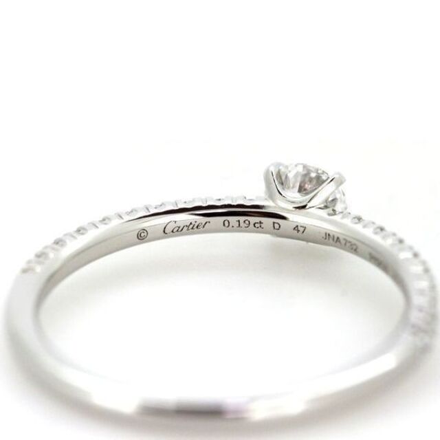エタンセル ドゥ カルティエ ダイヤ 0.19ct E-VS2-3EX ♯45 ...
