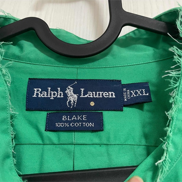 POLO RALPH LAUREN(ポロラルフローレン)のラルフローレン シャツ 長袖 緑 グリーン メンズのトップス(シャツ)の商品写真