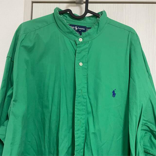 POLO RALPH LAUREN(ポロラルフローレン)のラルフローレン シャツ 長袖 緑 グリーン メンズのトップス(シャツ)の商品写真
