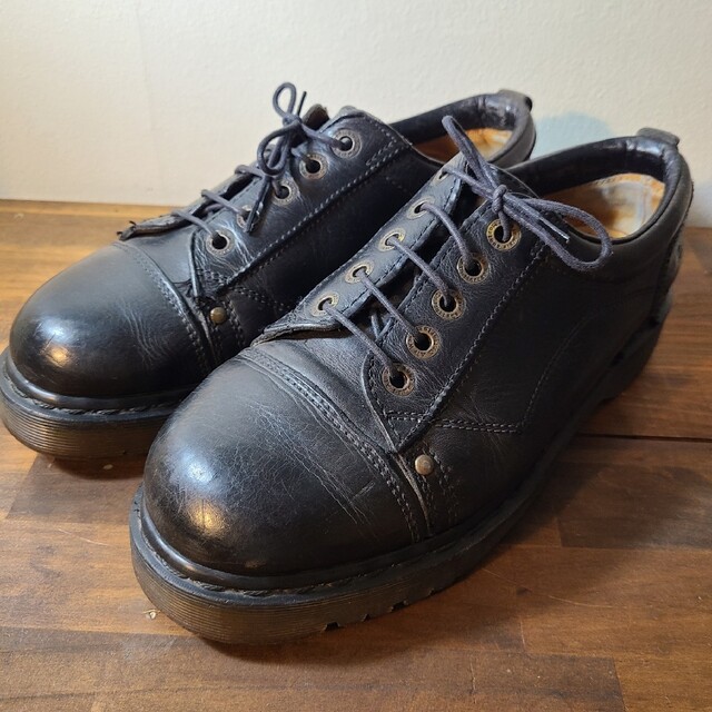 Dr.Martens(ドクターマーチン)のドクターマーチン　dr.martens　5ホール　サイズ8　27cm 黒　英国製 メンズの靴/シューズ(ブーツ)の商品写真
