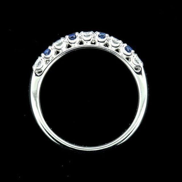 TASAKI ブルーサファイア ダイヤモンド 0.47ct リング K18WG