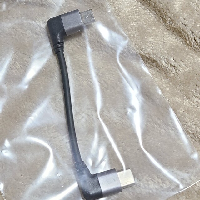 Fiio CL06 type-C microB USB OTGケーブル スマホ/家電/カメラのオーディオ機器(その他)の商品写真