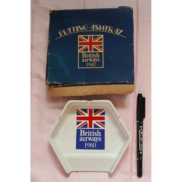 返品送料無料】 日産 - 日産 PUTTING 灰皿 1980 always British ASHTRY
