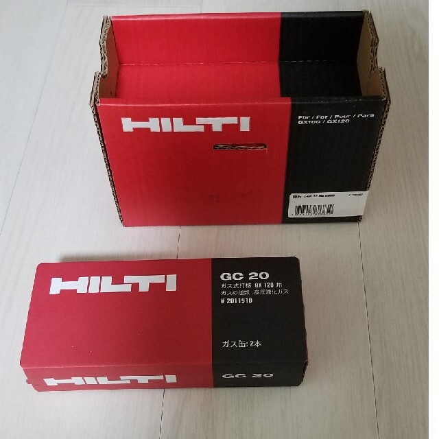 新品　HILTI ヒルティ　ガスピン   X-GN39MX