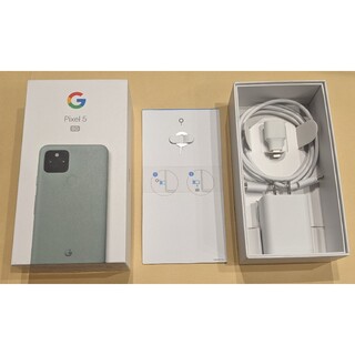 グーグルピクセル(Google Pixel)のGoogle Pixel5 純正付属品 セット(バッテリー/充電器)